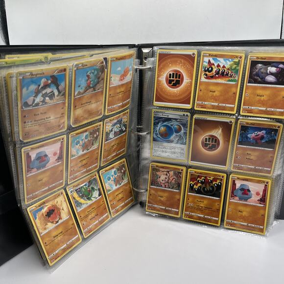 Pokémon 340 Pokemon TCG Trading Cards Collection Binder Lot  Pokémon 340 Pokemon TCG Trading Cards Collection Binder Lot AS IS NO RETURNS